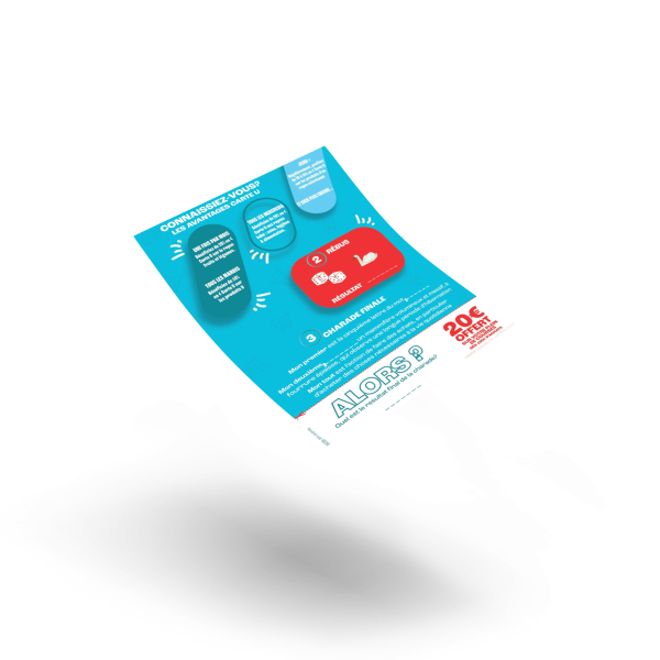 Dos du flyer jeu de la rentrée U Express avec les avantages Carte U