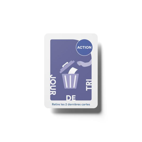 Carte action Jour de tri du jeu Carrière Quest