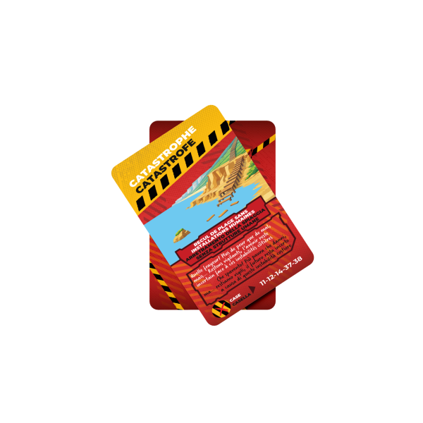 Cartes personnages de l'équipe scientifique du jeu GEORISKIO
