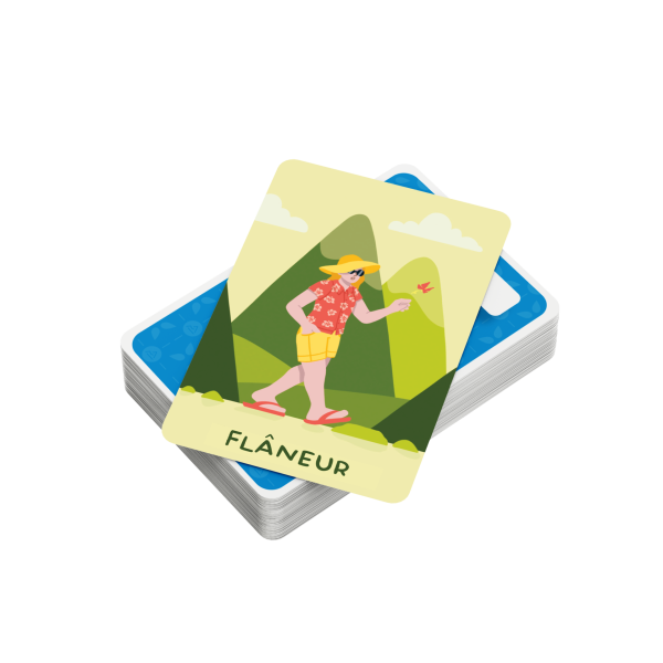 Carte rôle Flâneur du jeu de cartes 21 Quest
