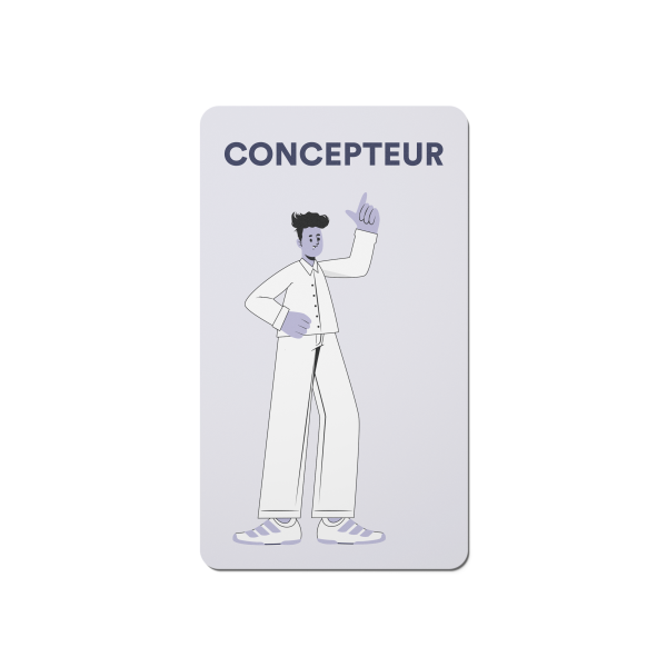 Carte rôle Concepteur du jeu Carrière Quest